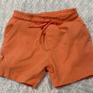 Peach Shorts with Drawstring